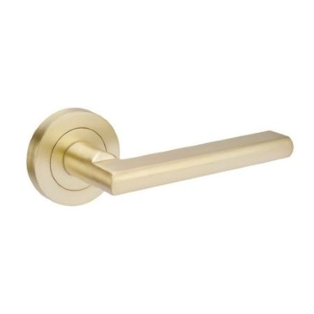 Epic privacy set satin brass
