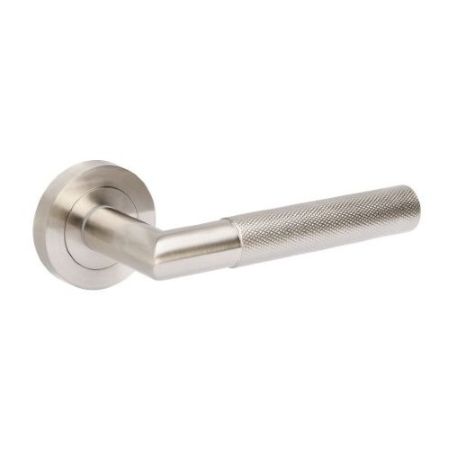 Vertex privacy set brushed nickel